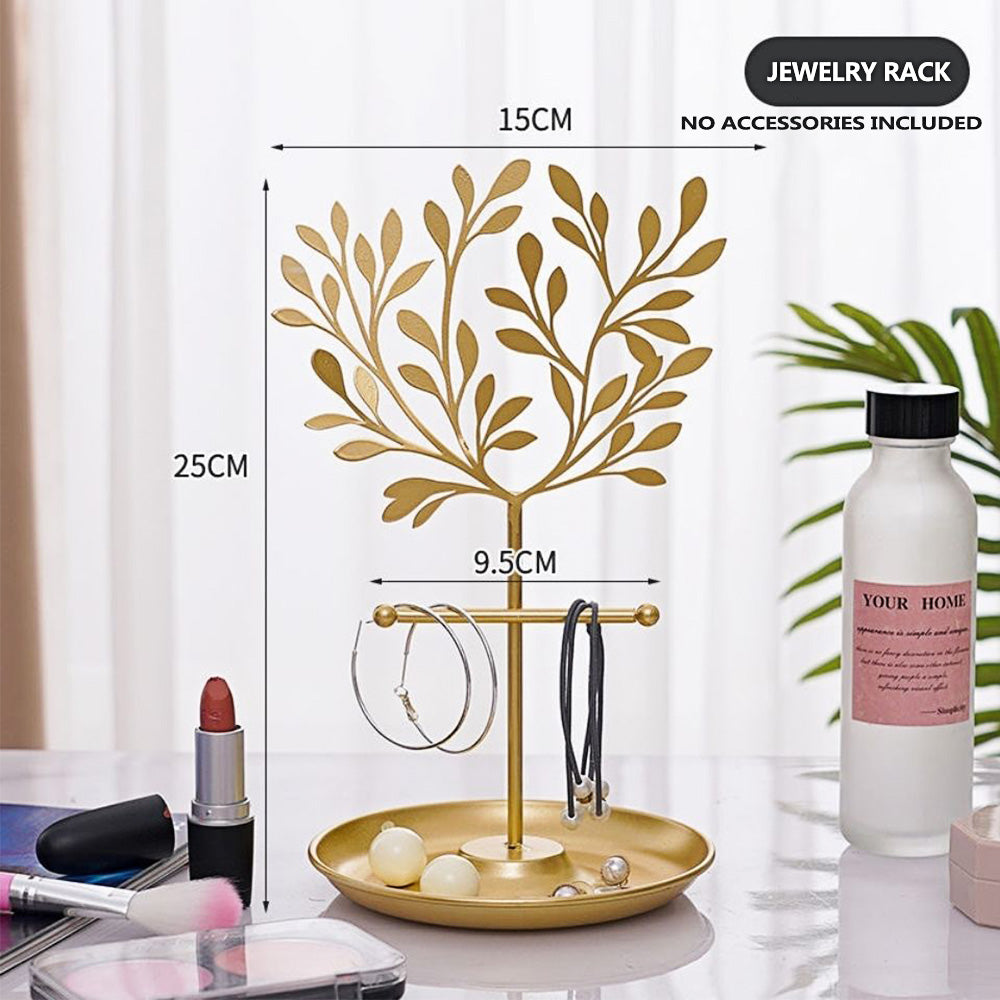 Creative jewelry rack small Nordic INS display rack tree household multi-functional wall earrings necklace storage display