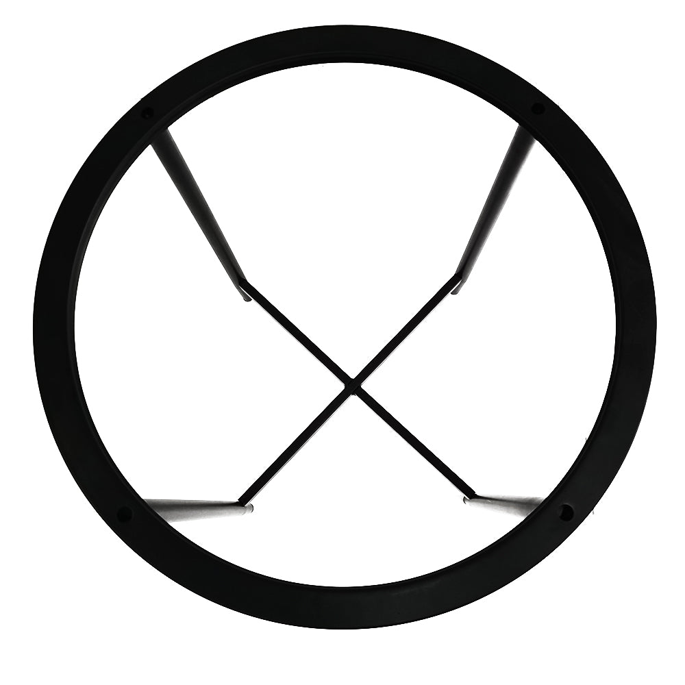 Desk Base Heavy Duty Cafe Office Desk Laptop Pedestal Desk Feet Metal Coffee Dining Table Legs Circle Steel Table Frame