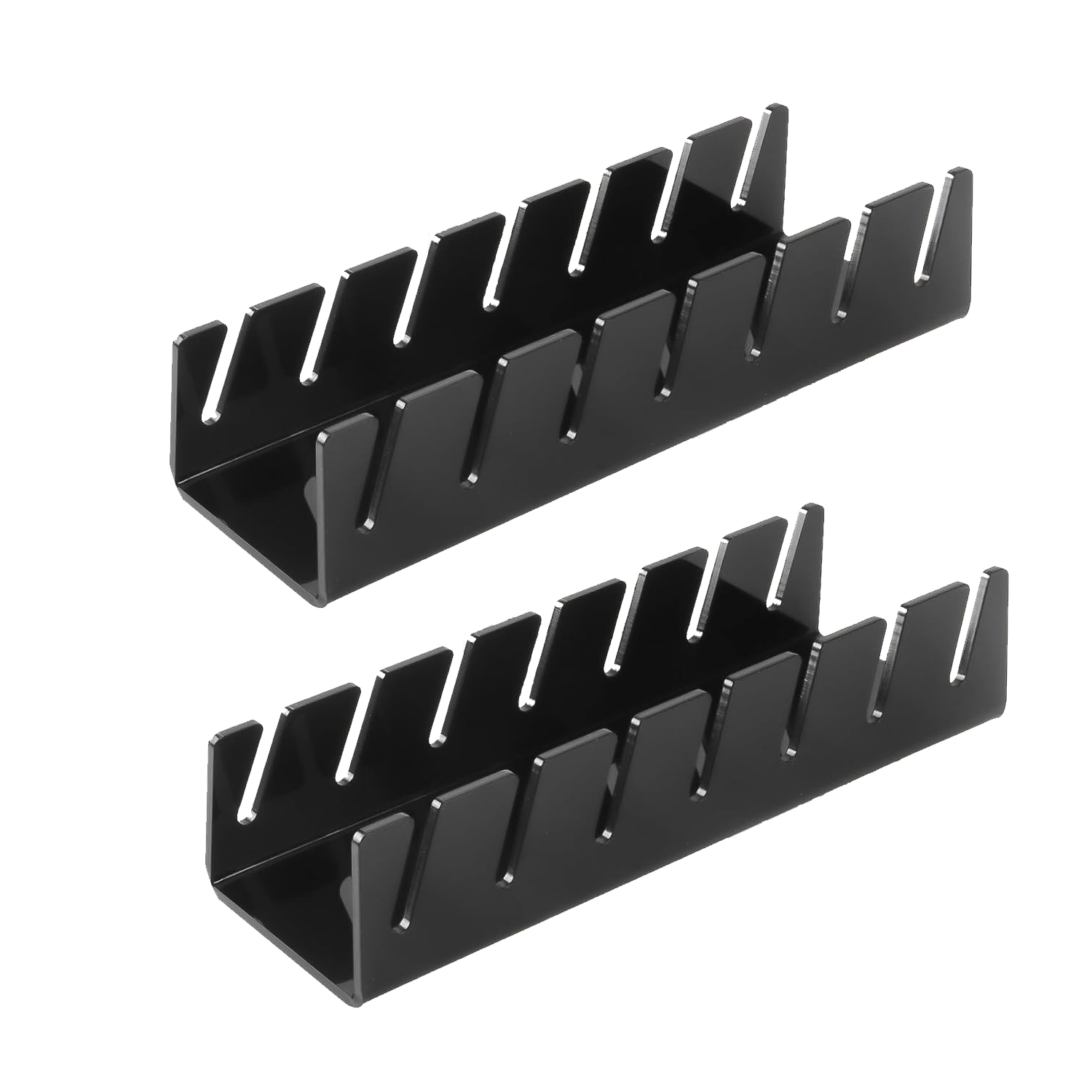 Hat Stand for Baseball Caps, 2 Pack No Install Acrylic Hat Organizer for 14 Baseball Caps Storage Organizer, Hat Racks Hat Holder Display and Organization for Closet, Bedroom, Dresser