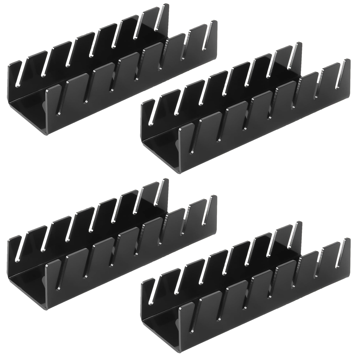 Hat Stand for Baseball Caps, 2 Pack No Install Acrylic Hat Organizer for 14 Baseball Caps Storage Organizer, Hat Racks Hat Holder Display and Organization for Closet, Bedroom, Dresser