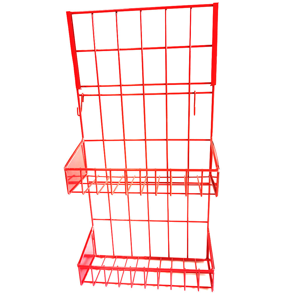 Metal Steel Wire Rack Displays Hanging Display Stand Shelf For Kitchen and Superstore