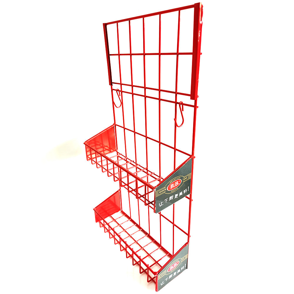 Metal Steel Wire Rack Displays Hanging Display Stand Shelf For Kitchen and Superstore