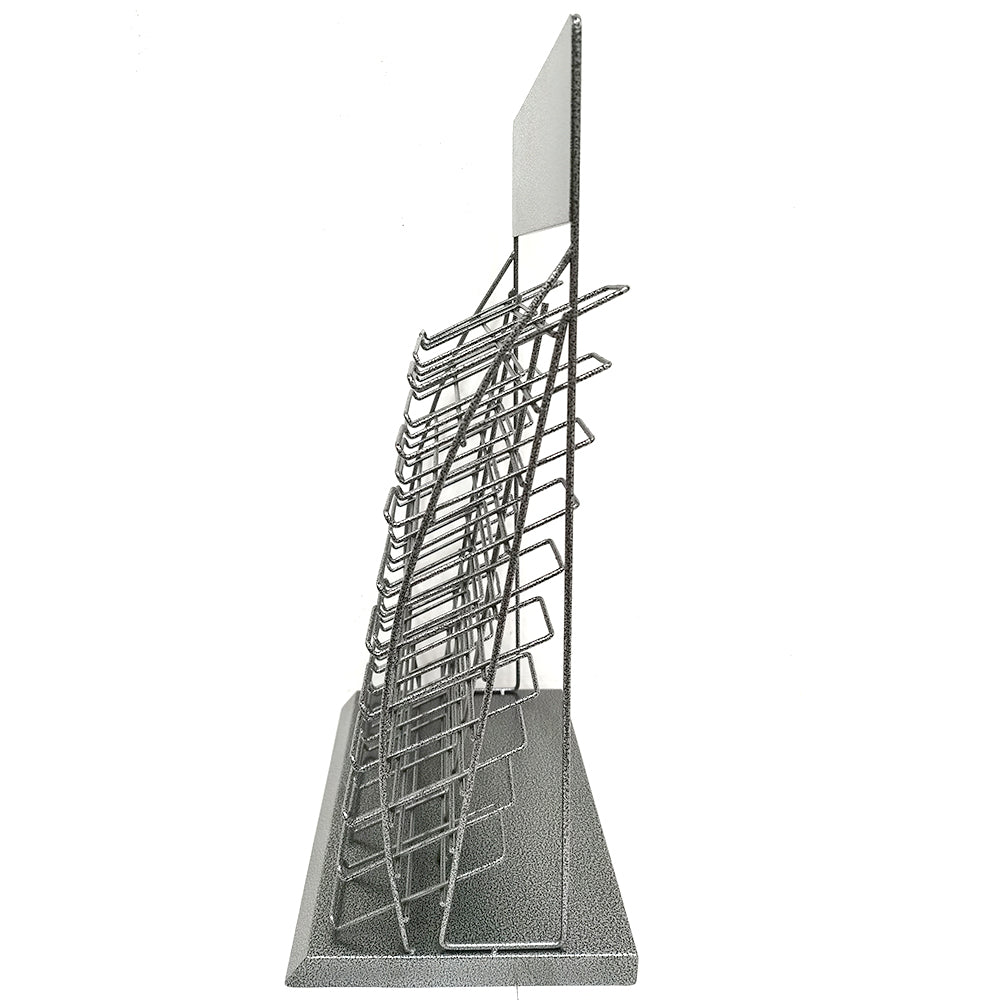 High quality layers display rack metal wire display stand for stores