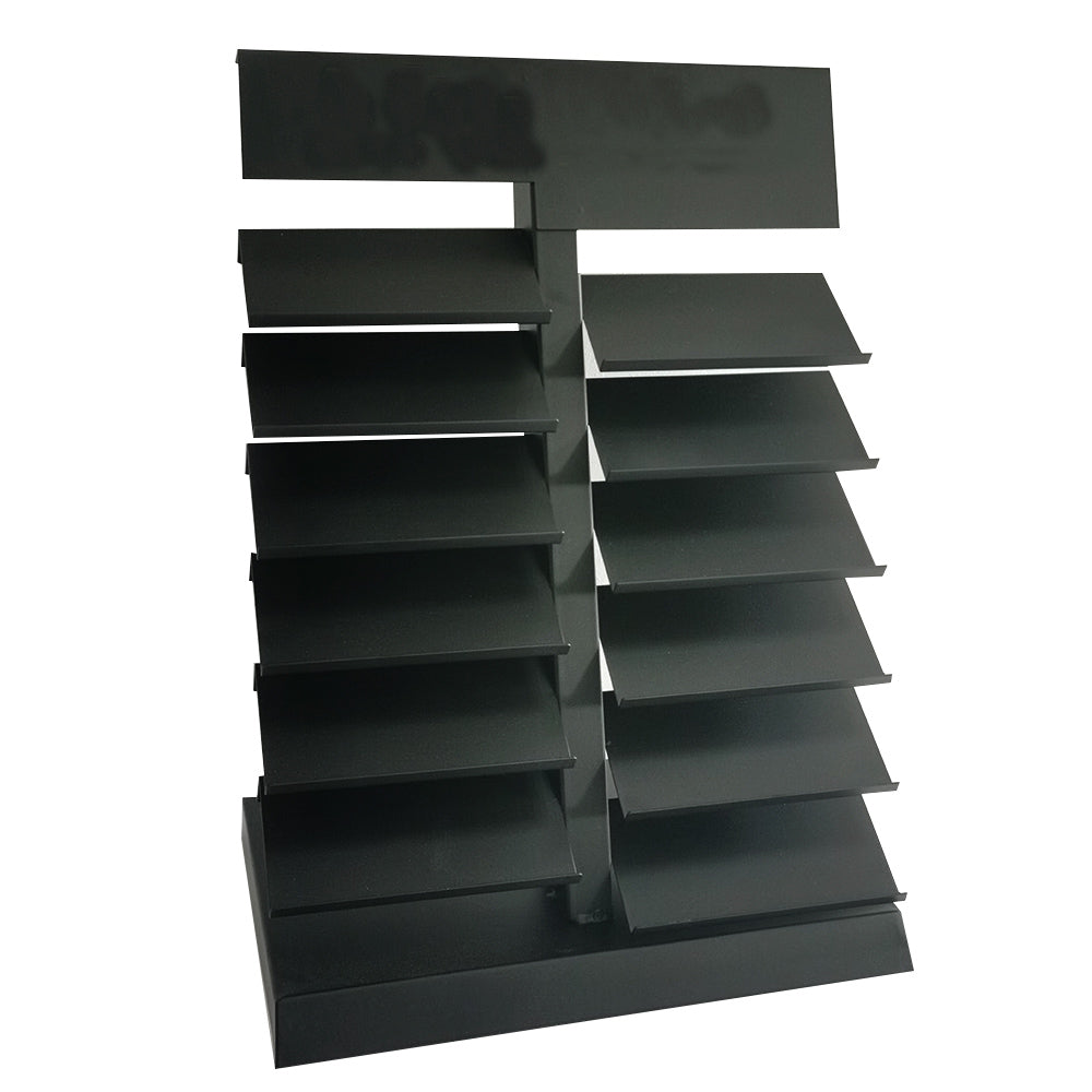 Marble ceramic tiles metal stand display shelf rack displays