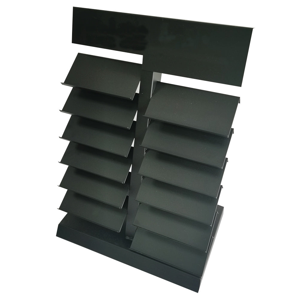 Marble ceramic tiles metal stand display shelf rack displays