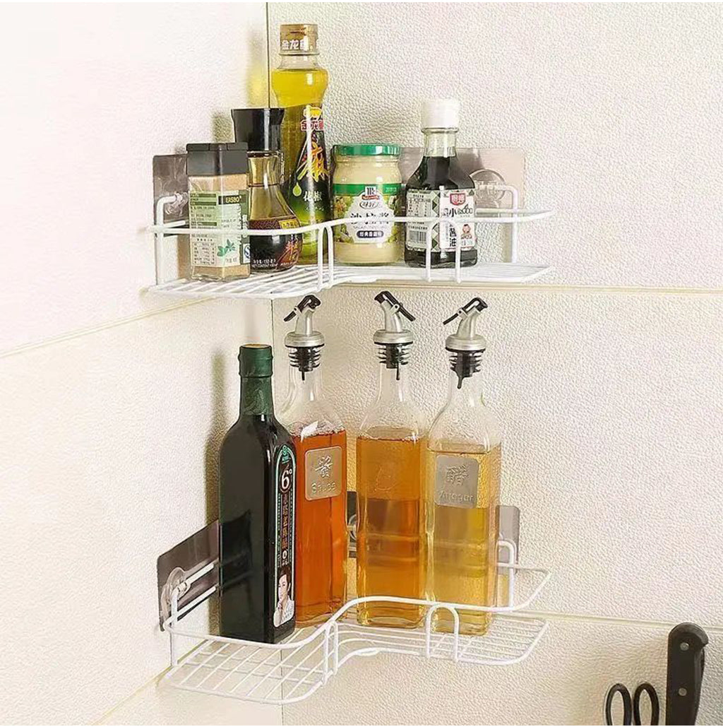 No-perforating toilet Bathroom gargle stand Toilet Toilet wall hanging Kitchen storage shelf