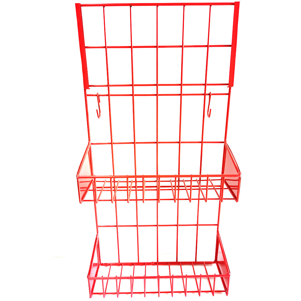 Metal Steel Wire Rack Displays Hanging Display Stand Shelf For Kitchen and Superstore
