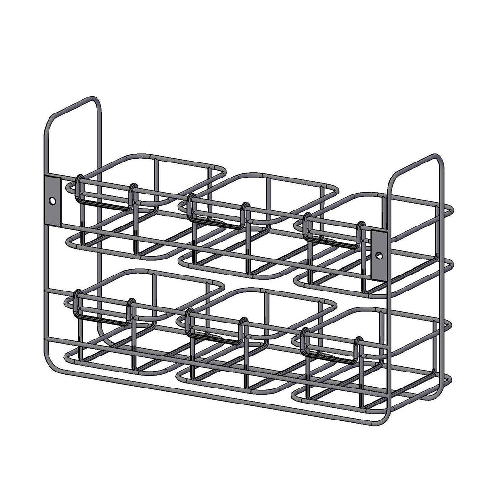 High Capacity 120 Tea Bags Organizer Storage and Display Rack for Cabinet and Counter Wall Mount A