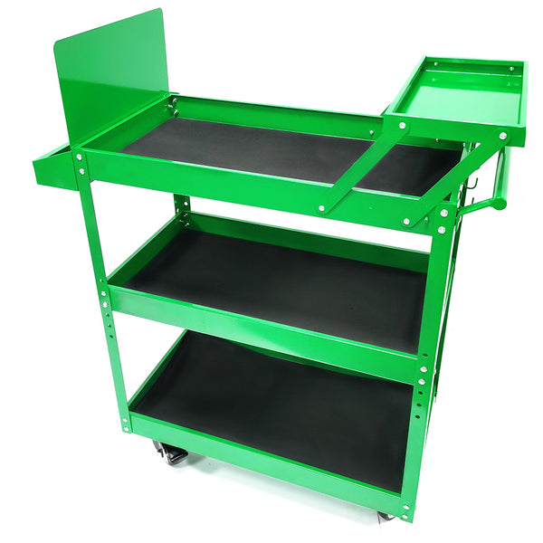Tool Trolley Cabinet Chest Three Layers Auto Repair Toolbox Multifunctional Hand Push tool Cabinet Tool Cart