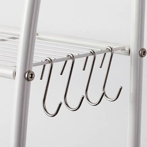 15 pcs pack silver stainless steel S metal hanging hooks