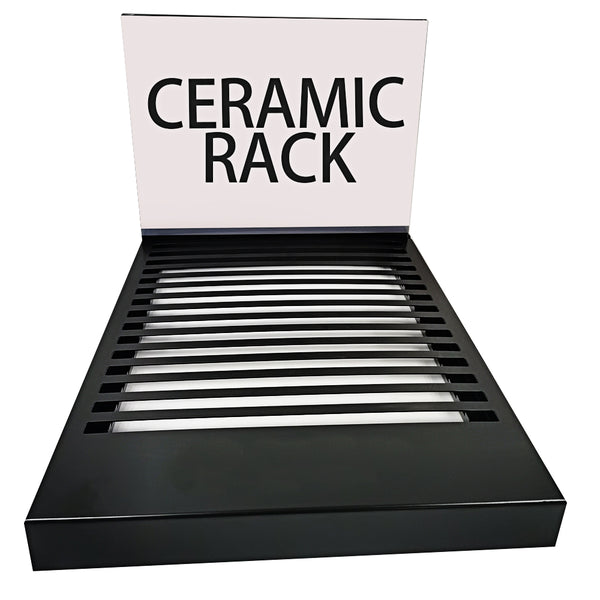 Marble ceramic tiles metal shelf display stand racks ceramic rack ceramic rack