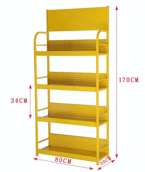 Retail Store hot sale metal steel iron Engine Lubricating Oil displays shelf stand display rack