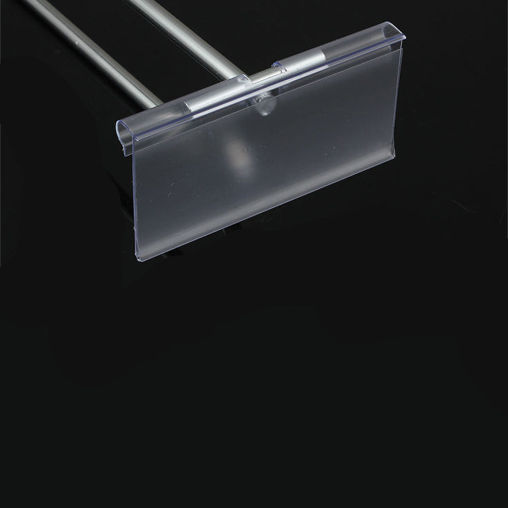 Supermarket hook price tag transparent commodity price tag card set convenience store pharmacy shelf hanging label hang tag