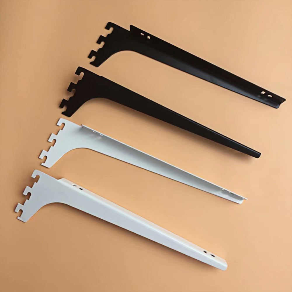 Black laminates supporting ladder column A column white 3233 glass bracket movable supporting arm black wide aa column