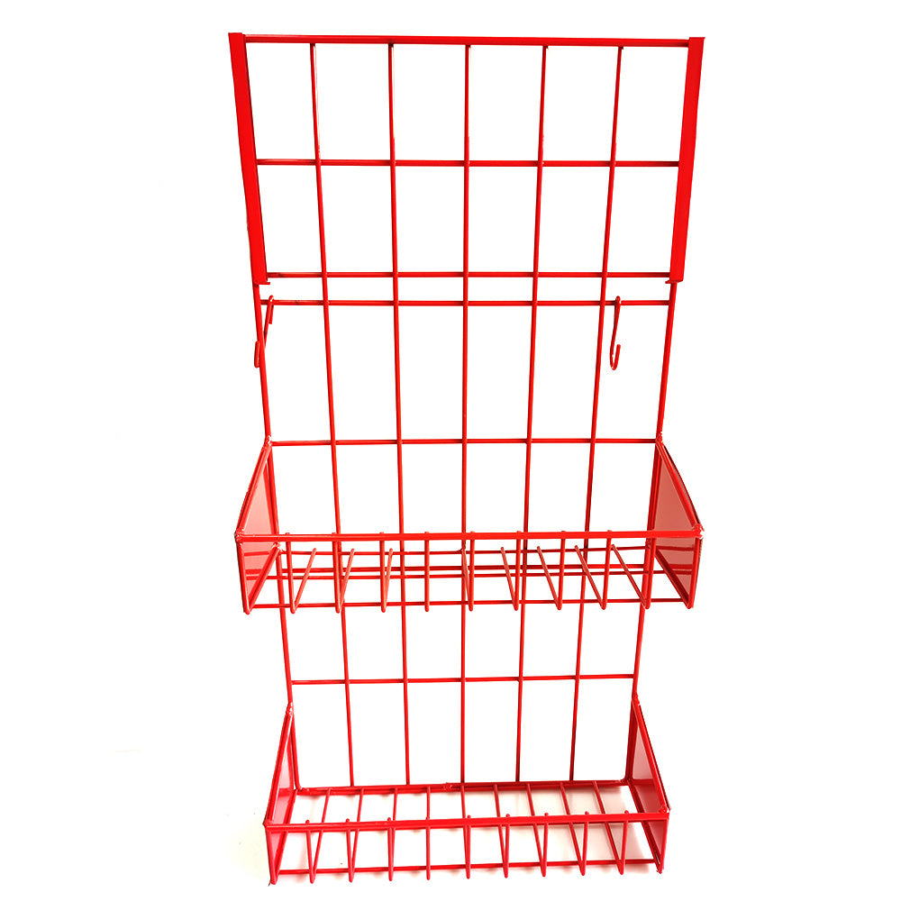 Metal Steel Wire Rack Displays Hanging Display Stand Shelf For Kitchen and Superstore
