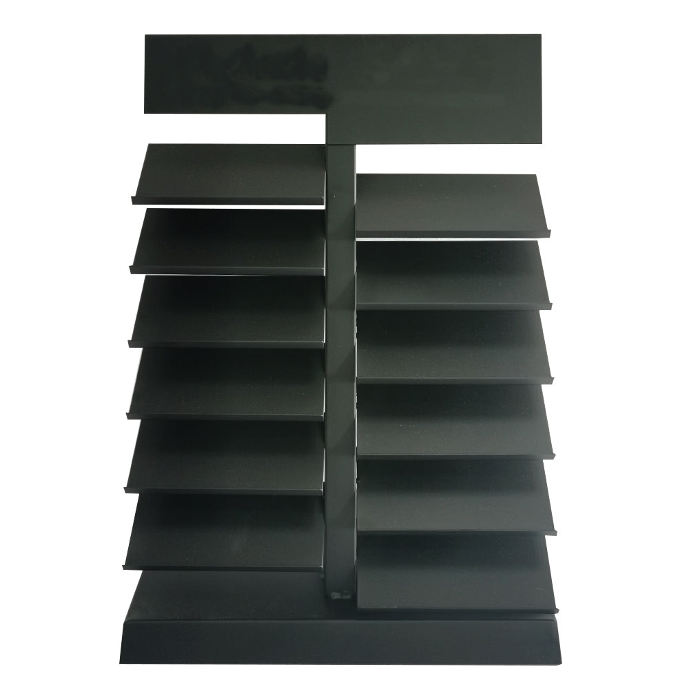 Marble ceramic tiles metal stand display shelf rack displays