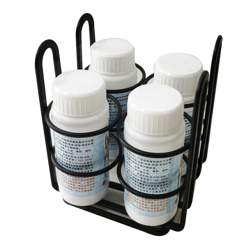 Factory direct kitchen sauce spice pepper bottle metal holder wire display stand