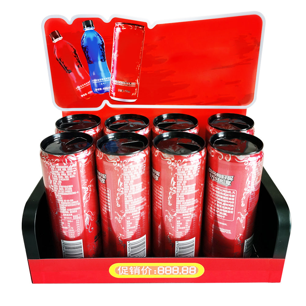 Mini Table Metal Drink Display Stand For Supermarket Retail Store