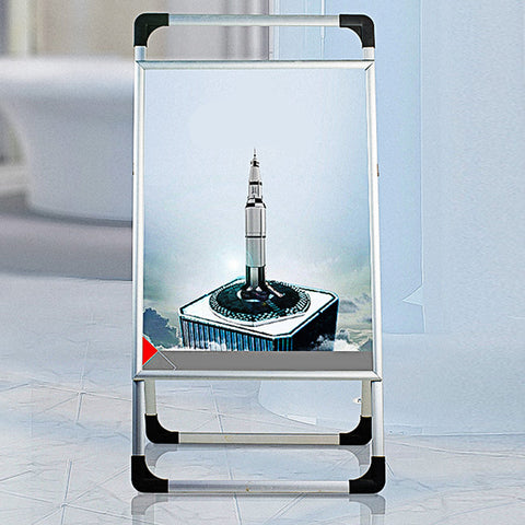 Factory direct metal poster stand