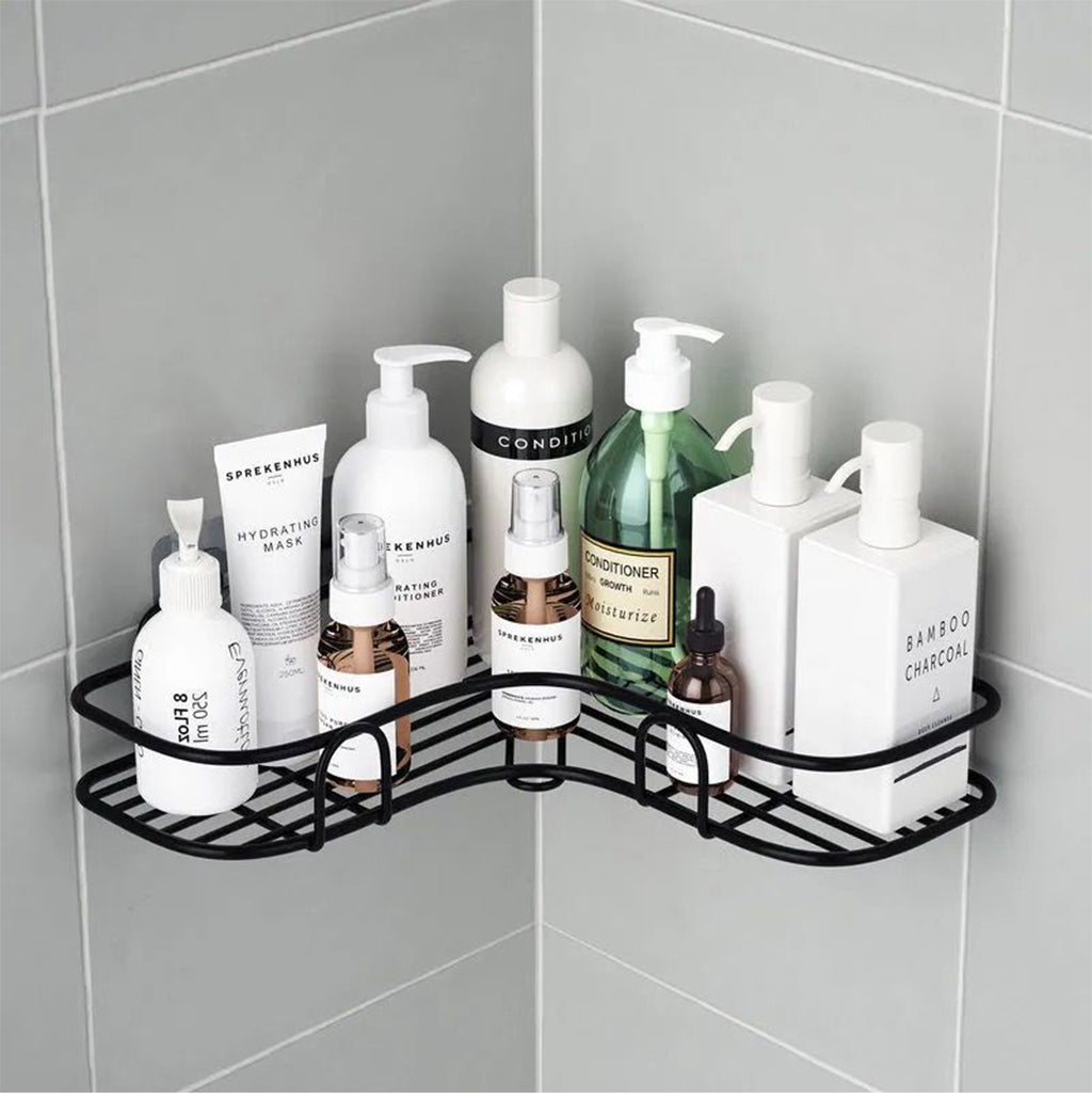 No-perforating toilet Bathroom gargle stand Toilet Toilet wall hanging Kitchen storage shelf