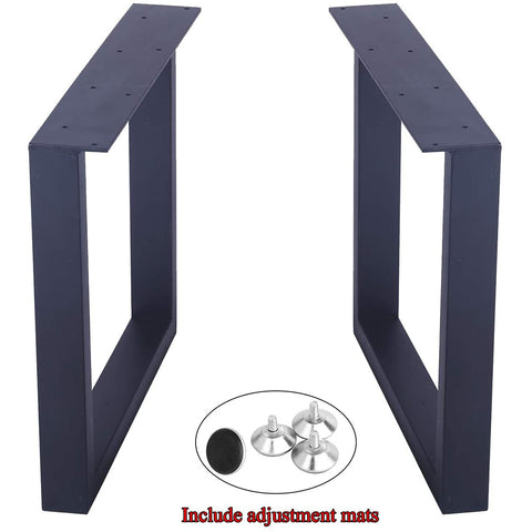 Rustic decorative square tube legs, heavy metal legs, table legs, industrial modern,DIY iron long legs