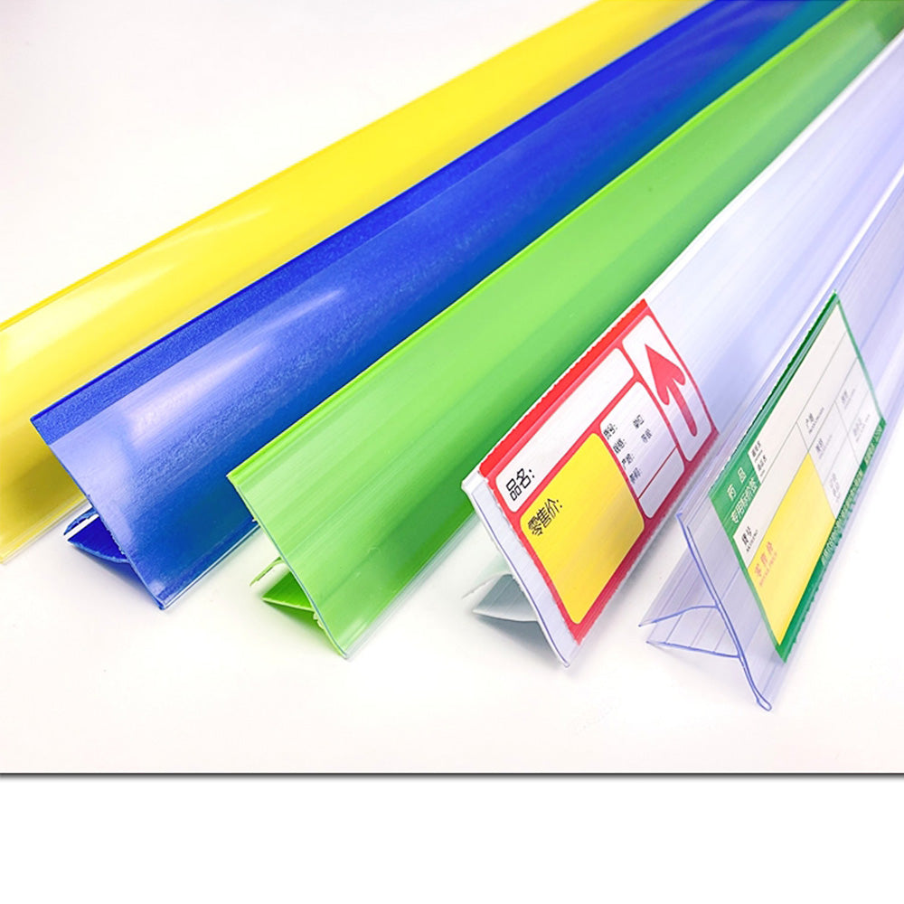 Drugstore glass card, supermarket price tag, transparent label, shelf label, thickened price bar, shopping mall price bar