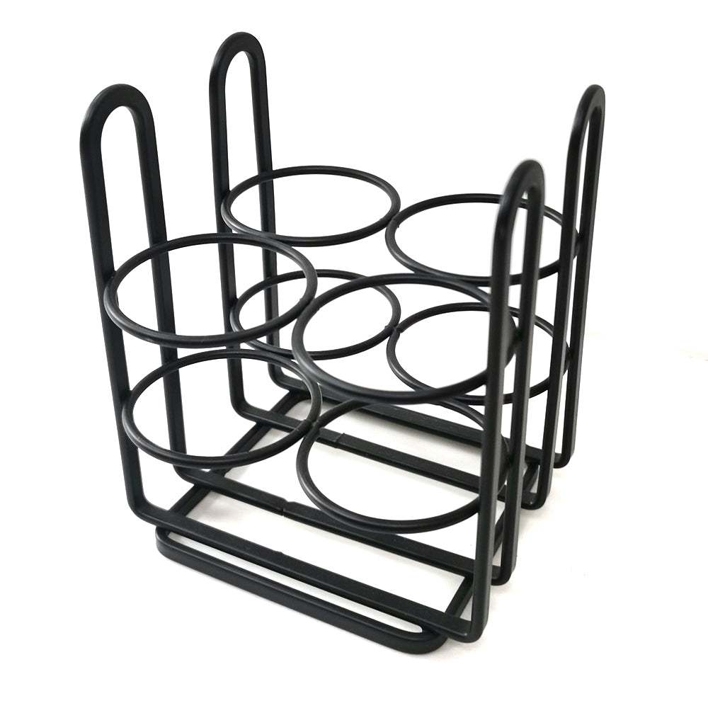 Factory direct kitchen sauce spice pepper bottle metal holder wire display stand