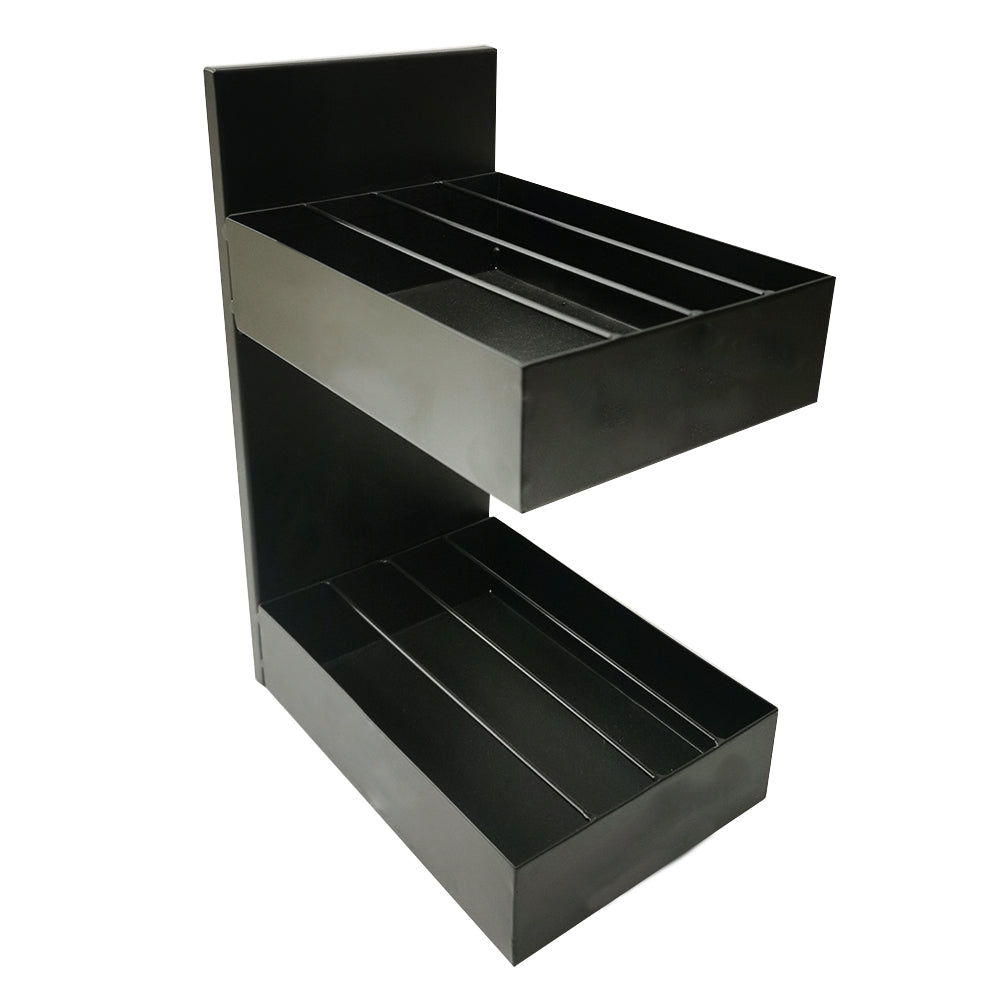 Factory direct kitchen sauce spice pepper bottle metal holder wire display stand