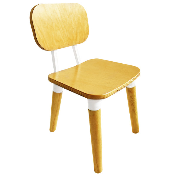 Stylish Wooden Simple Fashion Stool Hardware Furniture Chair For Kindergarten Children And student