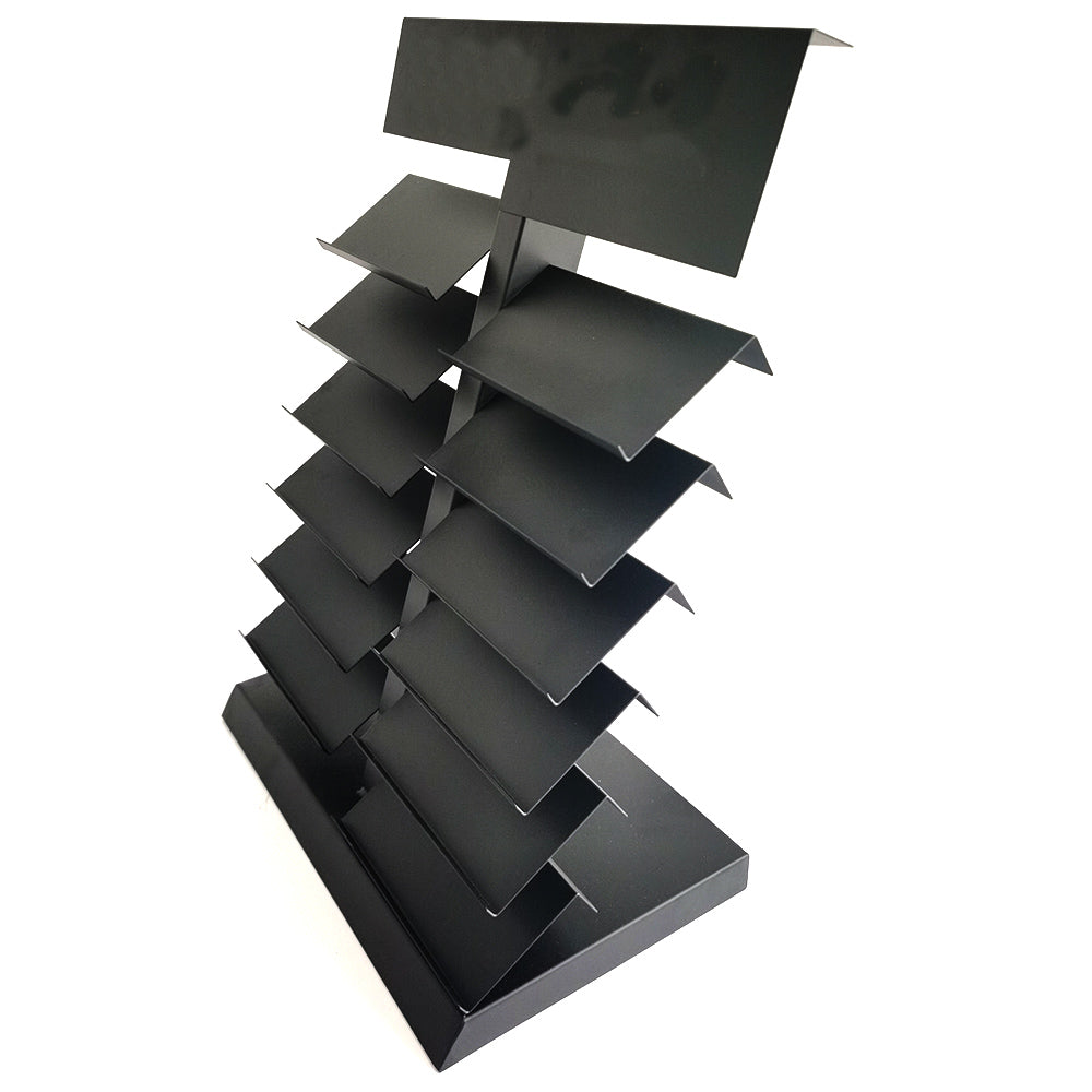 Marble ceramic tiles metal stand display shelf rack displays