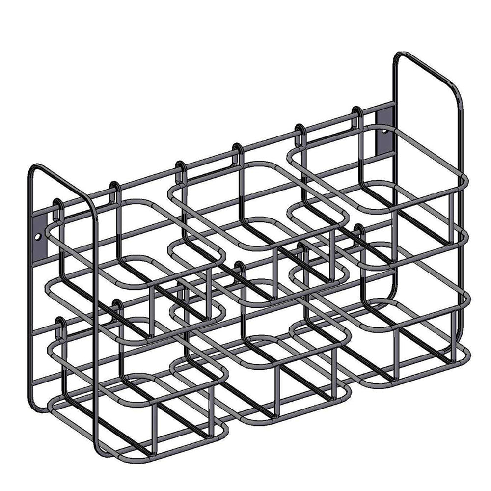 High Capacity 120 Tea Bags Organizer Storage and Display Rack for Cabinet and Counter Wall Mount A